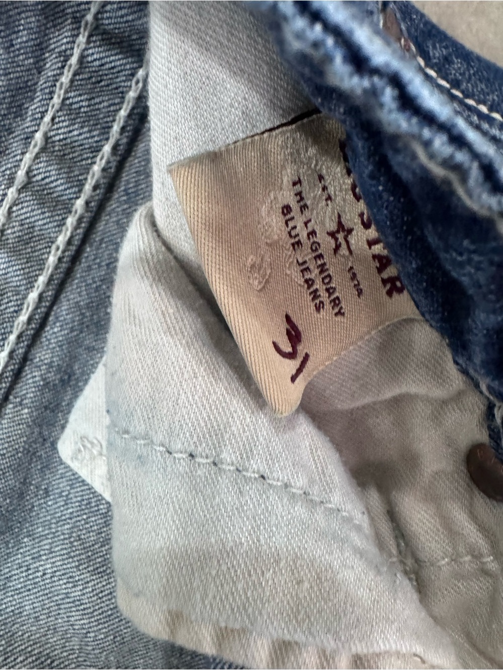 Big Star Liv Dark Wash Capris - Picture 6 of 7